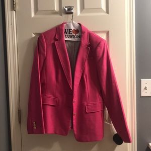 Banana Republic Hot Pink Blazer